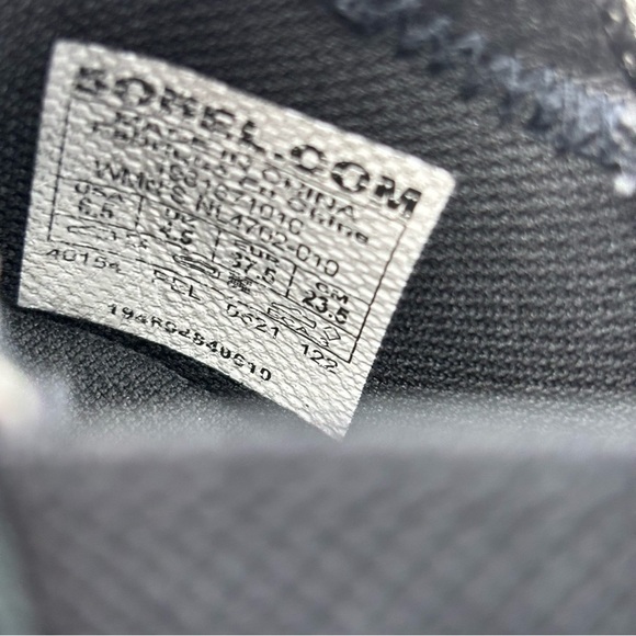 Sorel Black Ankle Suede Wedges Boots size 6.5 Woman - Picture 10 of 10